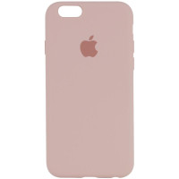 Силіконовий чохол Silicone Case Full Protective (AA) для Apple iPhone 6/6s (4.7) - Рожевий / Pink Sand