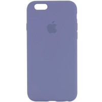 Силиконовый чехол Silicone Case Full Protective (AA) для Apple iPhone 6/6s (4.7) - Серый / Lavender Gray