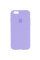 Силиконовый чехол Silicone Case Full Protective (AA) для Apple iPhone 6/6s (4.7) - Сиреневый / Dasheen - фото
