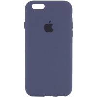 Силіконовий чохол Silicone Case Full Protective (AA) для Apple iPhone 6/6s (4.7) - Темно-синій / Midnight blue