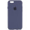 Силіконовий чохол Silicone Case Full Protective (AA) для Apple iPhone 6/6s (4.7) - Темно-синій / Midnight blue