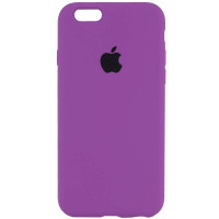 Силіконовий чохол Silicone Case Full Protective (AA) для Apple iPhone 6/6s (4.7) - Фіолетовий / Grape