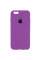 Силіконовий чохол Silicone Case Full Protective (AA) для Apple iPhone 6/6s (4.7) - Фіолетовий / Grape - фото