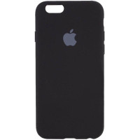Силіконовий чохол Silicone Case Full Protective (AA) для Apple iPhone 6/6s (4.7) - Чорний / Black
