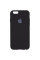 Силіконовий чохол Silicone Case Full Protective (AA) для Apple iPhone 6/6s (4.7) - Чорний / Black - фото