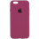 Силіконовий чохол Silicone Case Full Protective (AA) для Apple iPhone 6/6s (4.7) - Червоний / Rose Red