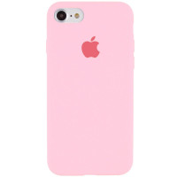 Силиконовый чехол Silicone Case Full Protective (AA) для Apple iPhone 6/6s (4.7) - Розовый / Light pink