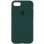Силіконовий чохол Silicone Case Full Protective (AA) для Apple iPhone 6/6s (4.7) - Зелений / Forest green