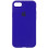 Силіконовий чохол Silicone Case Full Protective (AA) для Apple iPhone 6/6s (4.7) - Синій / Shiny blue