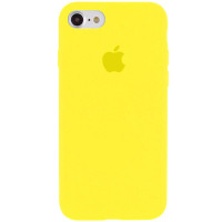 Силиконовый чехол Silicone Case Full Protective (AA) для Apple iPhone 6/6s (4.7) - Желтый / Neon Yellow