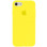 Силіконовий чохол Silicone Case Full Protective (AA) для Apple iPhone 6/6s (4.7) - Жовтий / Neon Yellow