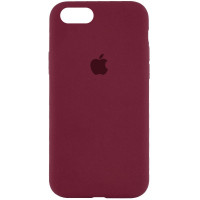 Силиконовый чехол Silicone Case Full Protective (AA) для Apple iPhone 6/6s (4.7) - Бордовый / Plum