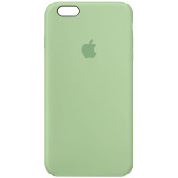Силіконовий чохол Silicone Case Full Protective (AA) для Apple iPhone 6/6s (4.7) - Зелений / Pistachio