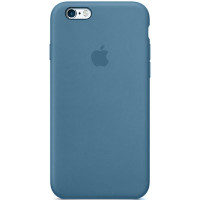 Силіконовий чохол Silicone Case Full Protective (AA) для Apple iPhone 6/6s (4.7) - Синій / Blue Jay