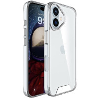 Чохол TPU Space Case transparent для Apple iPhone 16 (6.1) - Прозорий