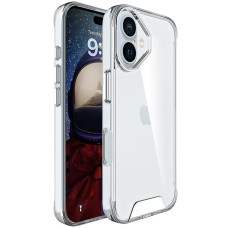 Чохол TPU Space Case transparent для Apple iPhone 16 (6.1) - Прозорий