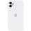 Силіконовий чохол Silicone Case Full Camera Protective (AA) для Apple iPhone 12 (6.1) - Білий / White