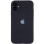 Силіконовий чохол Silicone Case Full Camera Protective (AA) для Apple iPhone 12 (6.1) - Чорний / Black
