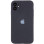 Силіконовий чохол Silicone Case Full Camera Protective (AA) для Apple iPhone 12 (6.1) - Сірий / Dark Gray