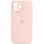 Силіконовий чохол Silicone Case Full Camera Protective (AA) для Apple iPhone 12 (6.1) - Рожевий / Chalk Pink