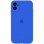 Силіконовий чохол Silicone Case Full Camera Protective (AA) для Apple iPhone 12 (6.1) - Синій / Capri Blue