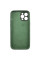Силіконовий чохол Silicone Case Full Camera Protective (AA) для Apple iPhone 12 Pro (6.1) - Зелений / Cyprus Green - фото