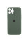 Силиконовый чехол Silicone Case Full Camera Protective (AA) для Apple iPhone 12 Pro (6.1) - Зеленый / Cyprus Green - фото