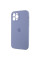 Силиконовый чехол Silicone Case Full Camera Protective (AA) для Apple iPhone 12 Pro (6.1) - Серый / Lavender Gray - фото