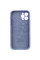 Силиконовый чехол Silicone Case Full Camera Protective (AA) для Apple iPhone 12 Pro (6.1) - Серый / Lavender Gray - фото