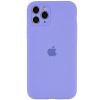 Силиконовый чехол Silicone Case Full Camera Protective (AA) для Apple iPhone 12 Pro (6.1) - Сиреневый / Dasheen