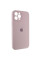 Силіконовий чохол Silicone Case Full Camera Protective (AA) для Apple iPhone 12 Pro (6.1) - Сірий / Lavender - фото