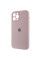 Силіконовий чохол Silicone Case Full Camera Protective (AA) для Apple iPhone 12 Pro (6.1) - Сірий / Lavender - фото