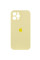 Силиконовый чехол Silicone Case Full Camera Protective (AA) для Apple iPhone 12 Pro (6.1) - Желтый / Mellow Yellow - фото