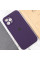Силиконовый чехол Silicone Case Full Camera Protective (AA) для Apple iPhone 12 Pro (6.1) - Фиолетовый / Elderberry - фото