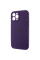 Силиконовый чехол Silicone Case Full Camera Protective (AA) для Apple iPhone 12 Pro (6.1) - Фиолетовый / Elderberry - фото