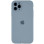 Силіконовий чохол Silicone Case Full Camera Protective (AA) для Apple iPhone 12 Pro (6.1) - Блакитний / Sweet Blue