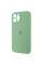 Силиконовый чехол Silicone Case Full Camera Protective (AA) для Apple iPhone 12 Pro (6.1) - Зеленый / Pistachio - фото