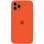 Силіконовий чохол Silicone Case Full Camera Protective (AA) для Apple iPhone 12 Pro Max (6.7) - Помаранчевий / Kumquat