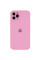 Силіконовий чохол Silicone Case Full Camera Protective (AA) для Apple iPhone 12 Pro Max (6.7) - Рожевий / Light pink - фото