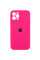 Силиконовый чехол Silicone Case Full Camera Protective (AA) для Apple iPhone 12 Pro Max (6.7) - Розовый / Barbie pink - фото