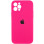 Силіконовий чохол Silicone Case Full Camera Protective (AA) для Apple iPhone 12 Pro Max (6.7) - Рожевий / Barbie pink