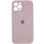 Силіконовий чохол Silicone Case Full Camera Protective (AA) для Apple iPhone 12 Pro Max (6.7) - Сірий / Lavender