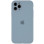 Силіконовий чохол Silicone Case Full Camera Protective (AA) для Apple iPhone 12 Pro Max (6.7) - Блакитний / Sweet Blue