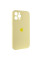Силиконовый чехол Silicone Case Full Camera Protective (AA) для Apple iPhone 12 Pro Max (6.7) - Желтый / Mellow Yellow - фото