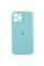 Силіконовий чохол Silicone Case Full Camera Protective (AA) для Apple iPhone 12 Pro Max (6.7) - Бірюзовий / Marine Green - фото