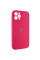Силиконовый чехол Silicone Case Full Camera Protective (AA) для Apple iPhone 12 Pro Max (6.7) - Красный / Rose Red - фото