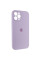 Силіконовий чохол Silicone Case Full Camera Protective (AA) для Apple iPhone 12 Pro Max (6.7) - Бузковий / Lilac - фото