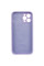 Силіконовий чохол Silicone Case Full Camera Protective (AA) для Apple iPhone 12 Pro Max (6.7) - Бузковий / Lilac - фото
