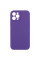 Силіконовий чохол Silicone Case Full Camera Protective (AA) для Apple iPhone 12 Pro Max (6.7) - Фіолетовий / Amethyst - фото