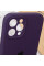 Силиконовый чехол Silicone Case Full Camera Protective (AA) для Apple iPhone 12 Pro Max (6.7) - Фиолетовый / Elderberry - фото